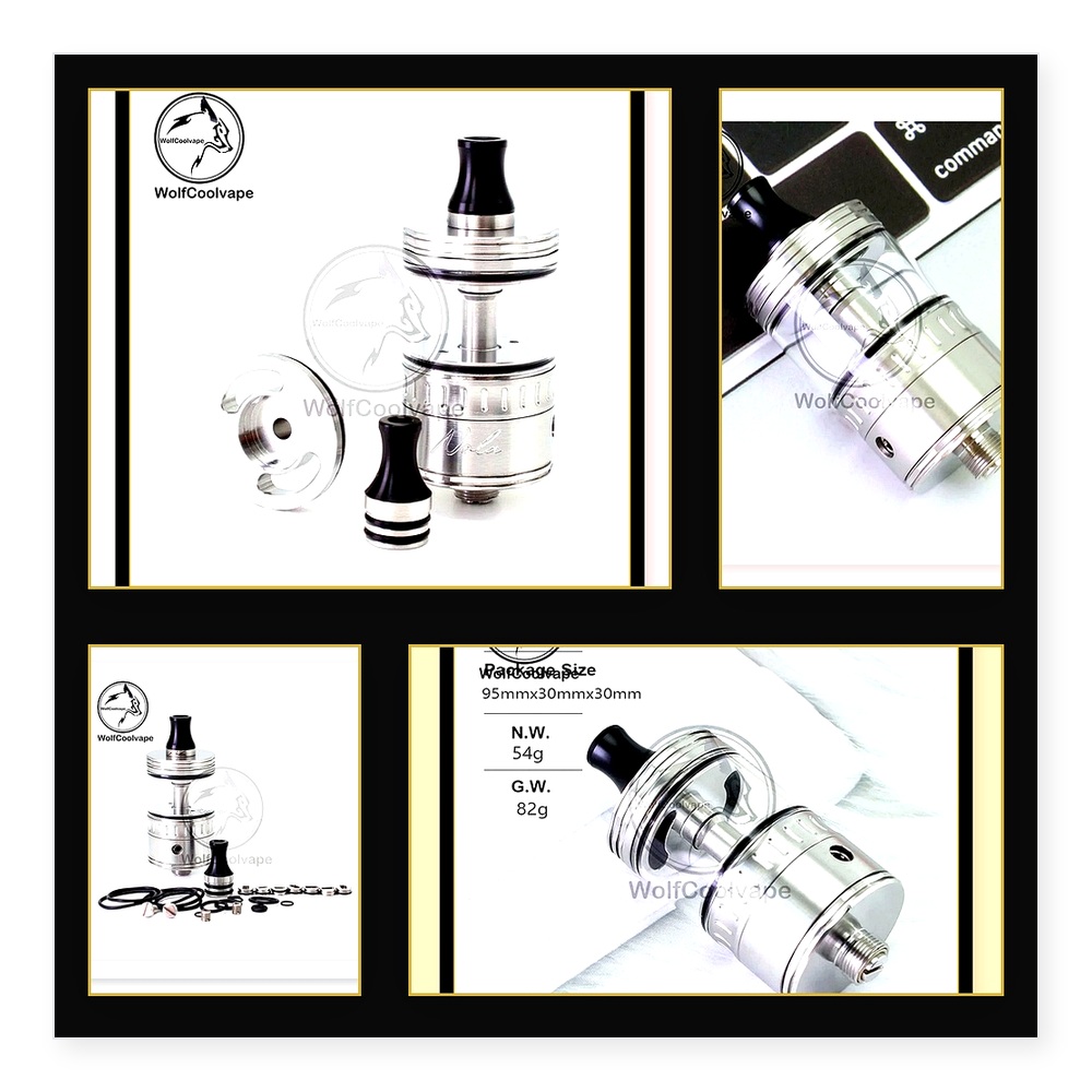 Wolfcoolvape NOLA RTA 22mm Reb - Vaping Air 评论和价格