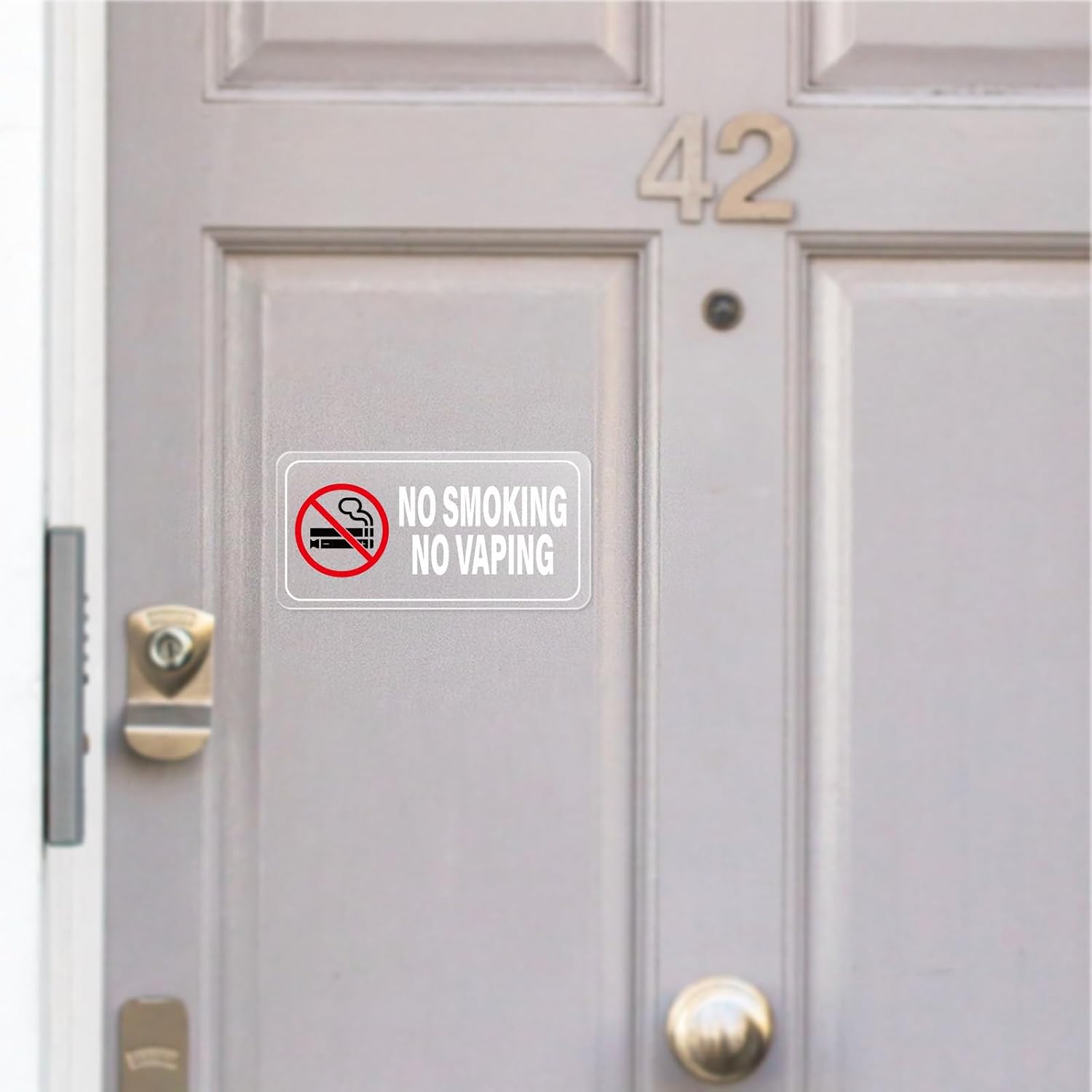 10PCS No Smoking No Vaping Sti - Vaping Area 评论和价格