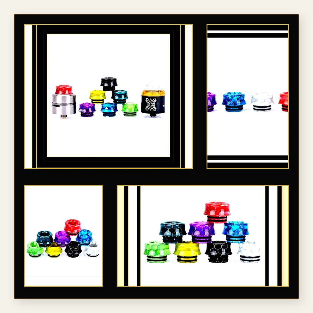 Wolfcool 810 Drip Tip Set – 8  - Drip Tip Resin 评论和价格