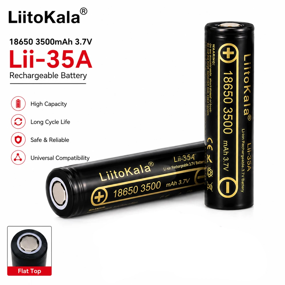 1-10PCS Original Liitokala Lii - Vape Battery 18650 评论和价格